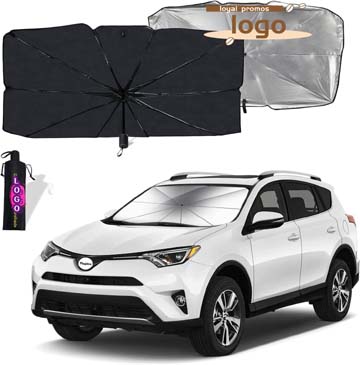 Foldable Umbrella Reflective Sunshade For Car